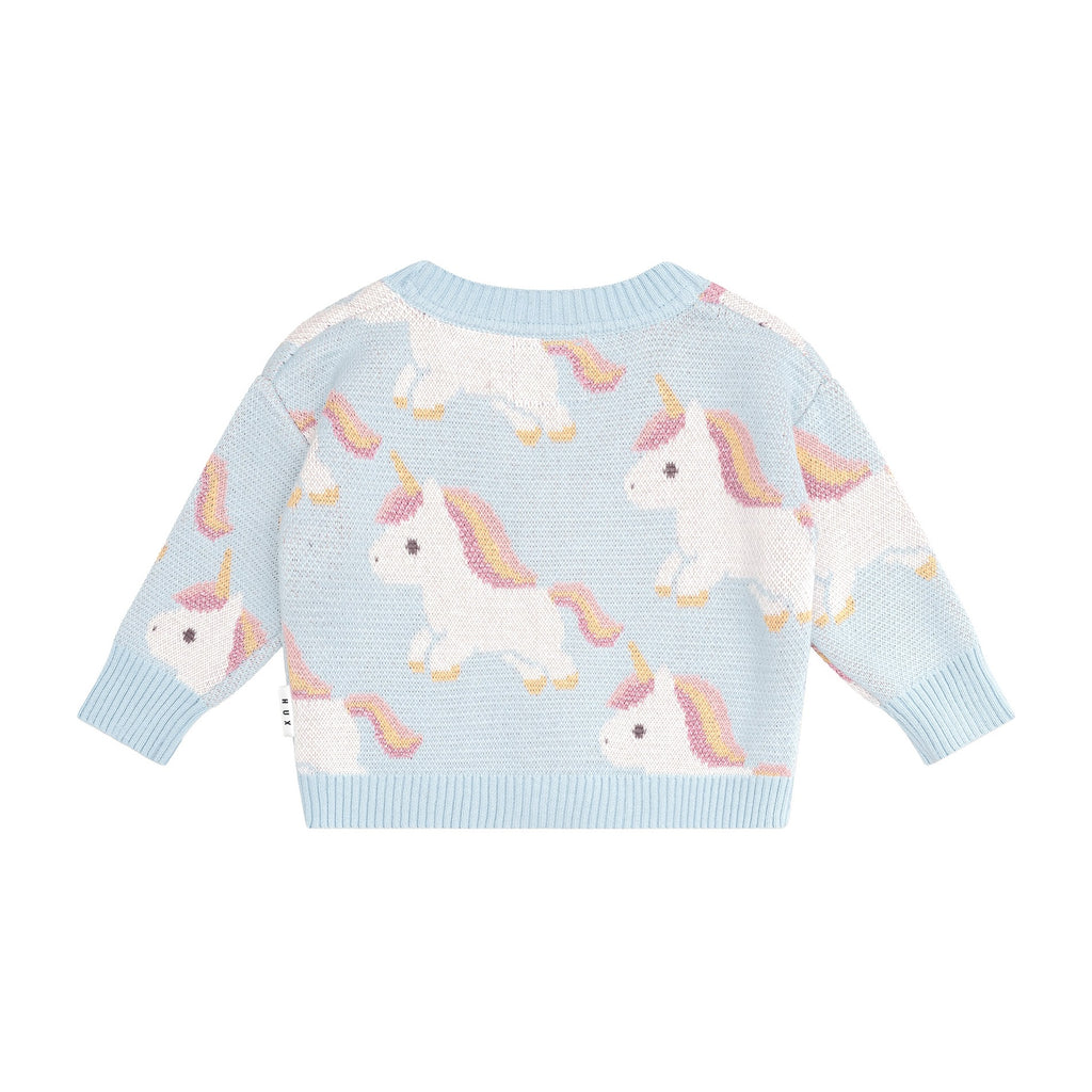 Unicorn Boxy Cardi Ice Water - Ice Water
