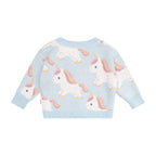 Unicorn Boxy Cardi Ice Water - Ice Water