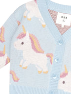 Unicorn Boxy Cardi Ice Water - Ice Water