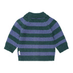 Classic Stripe Collar Knit Cardi