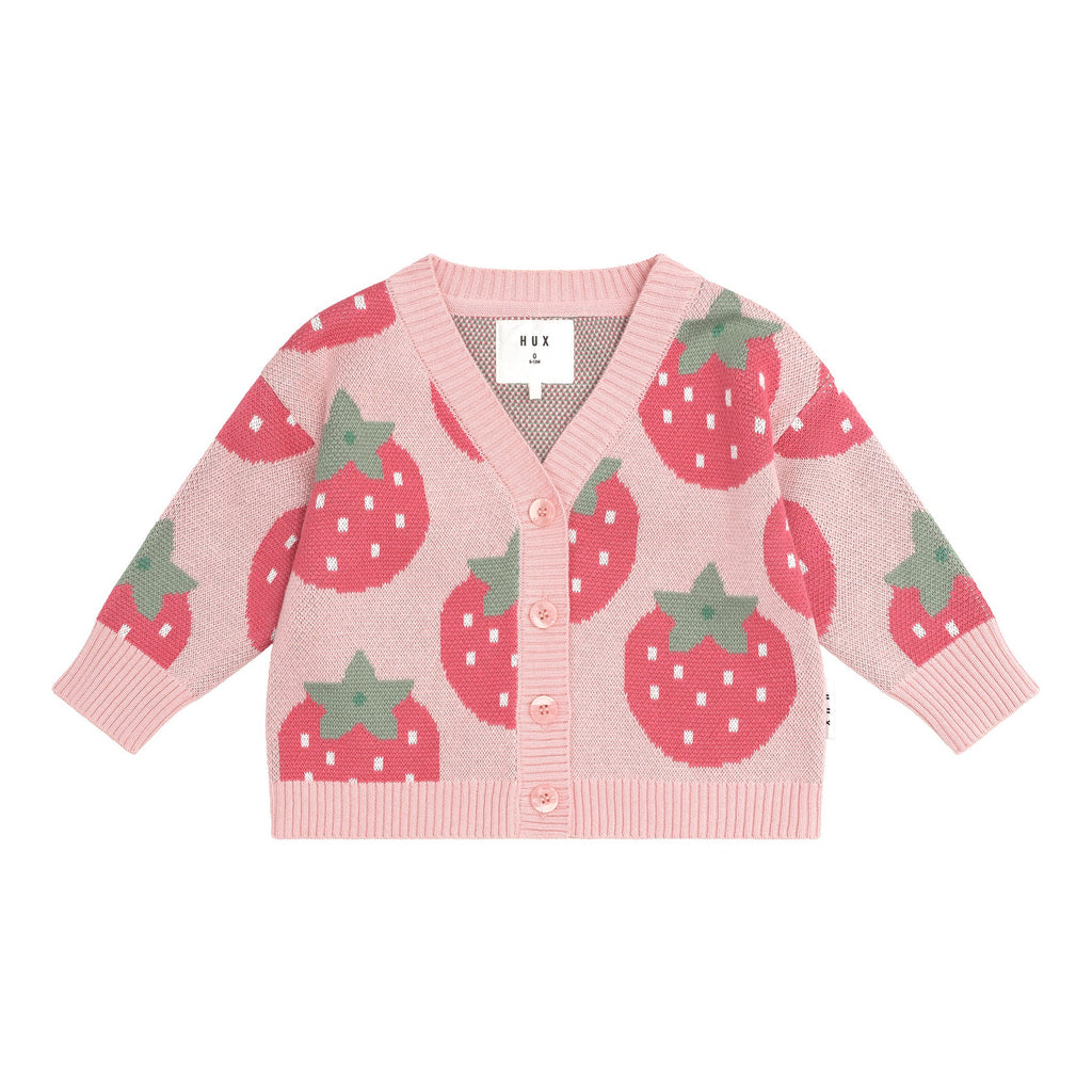 Berry Boxy Cardi - Candy