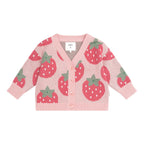 Berry Boxy Cardi - Candy