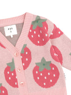 Berry Boxy Cardi - Candy