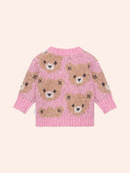 Huxbaby Peony Huxbear Knit Cardi