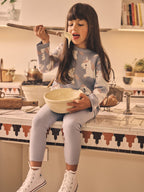 Magical Unicorn Knit Jumper - Dusty Blue