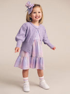 Huxbaby Pointelle Sparkles Cardi
