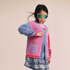 Colour Block Huxette Cardi