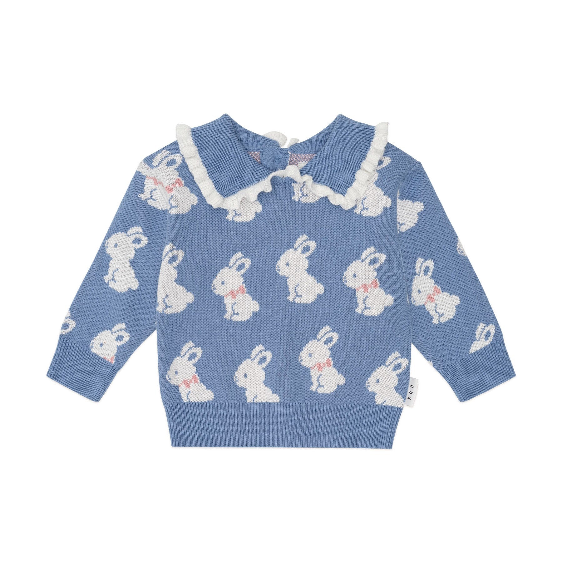 Bunny Field Frill Collar Pullover
