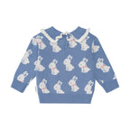 Bunny Field Frill Collar Pullover