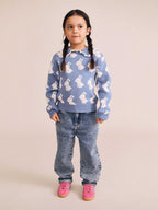 Bunny Field Frill Collar Pullover