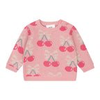 Cherry Bow Pullover