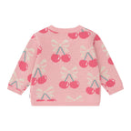 Cherry Bow Pullover