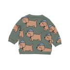Dog Knit Jumper - Light Spruce