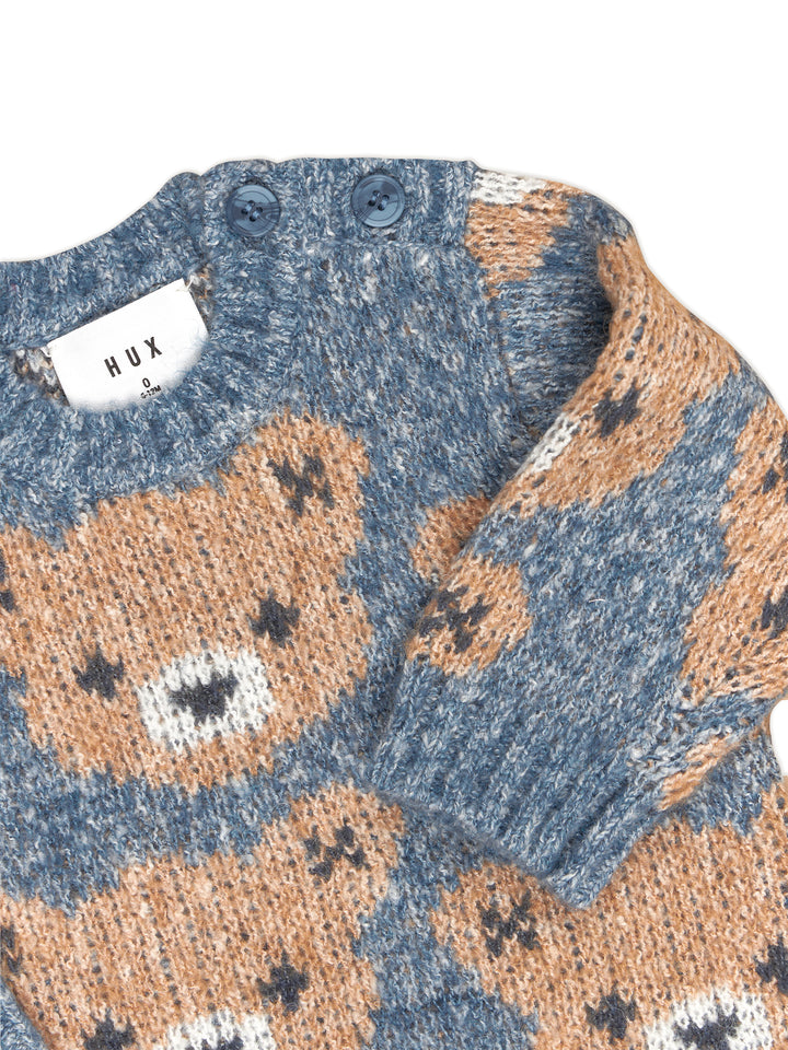 Huxbaby Huxbear Knit Jumper - Night