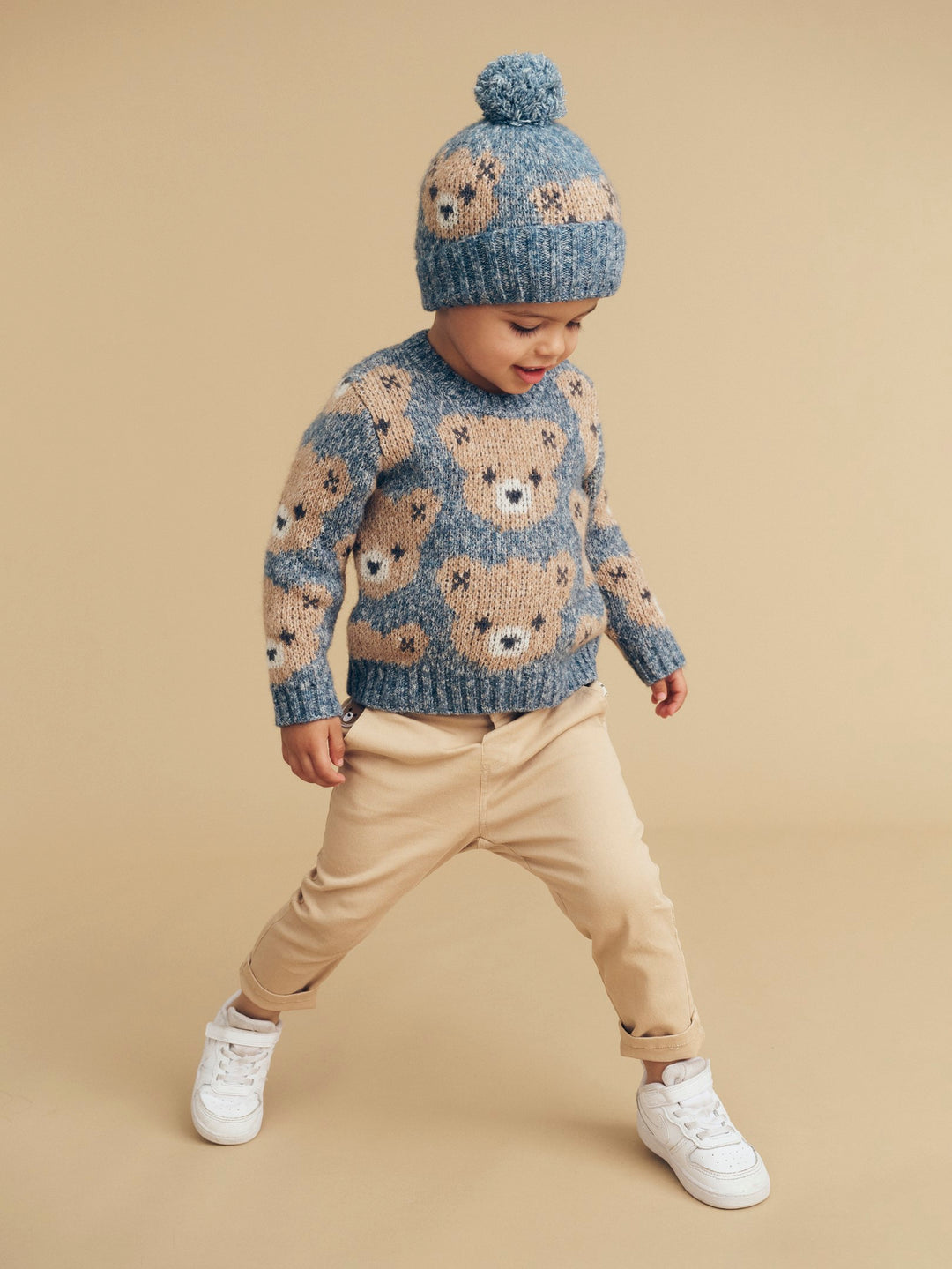 Huxbaby Huxbear Knit Jumper - Night