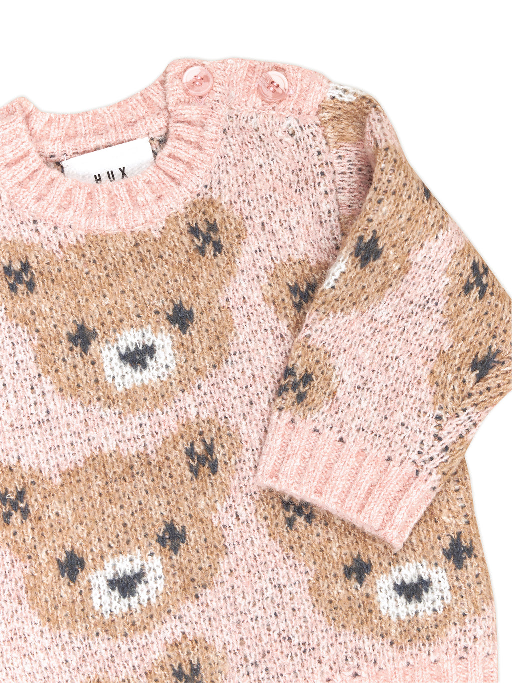 Huxbear Knit Jumper - Rosebud