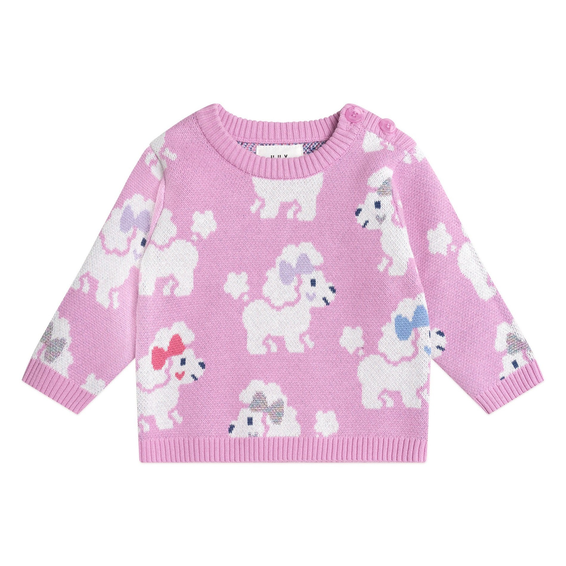 Huxbaby Poodle Knit Pullover