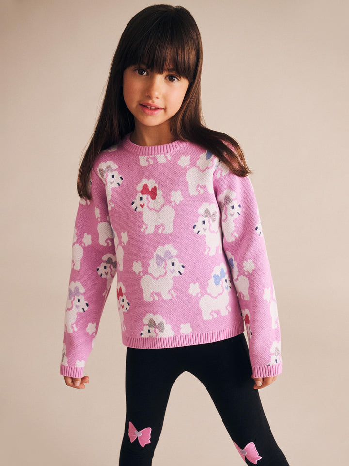 Huxbaby Poodle Knit Pullover
