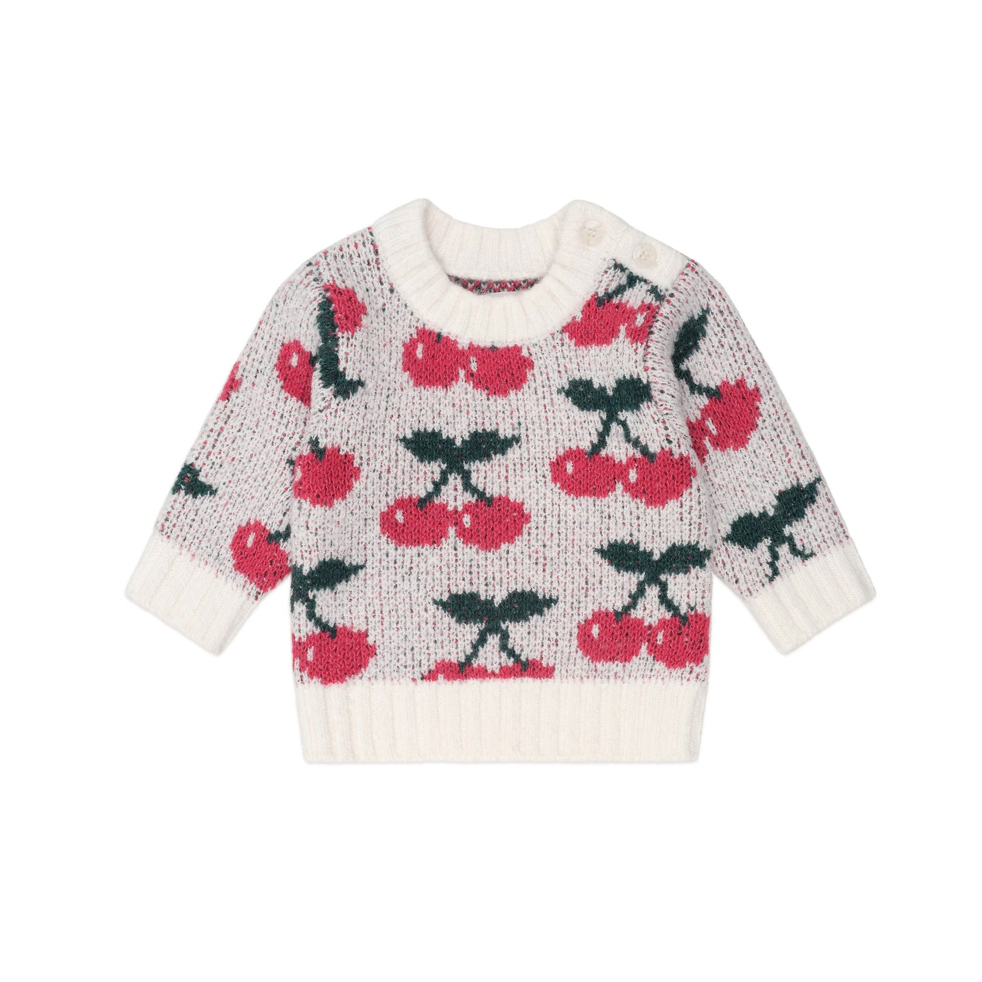 Cherry Knit Pullover