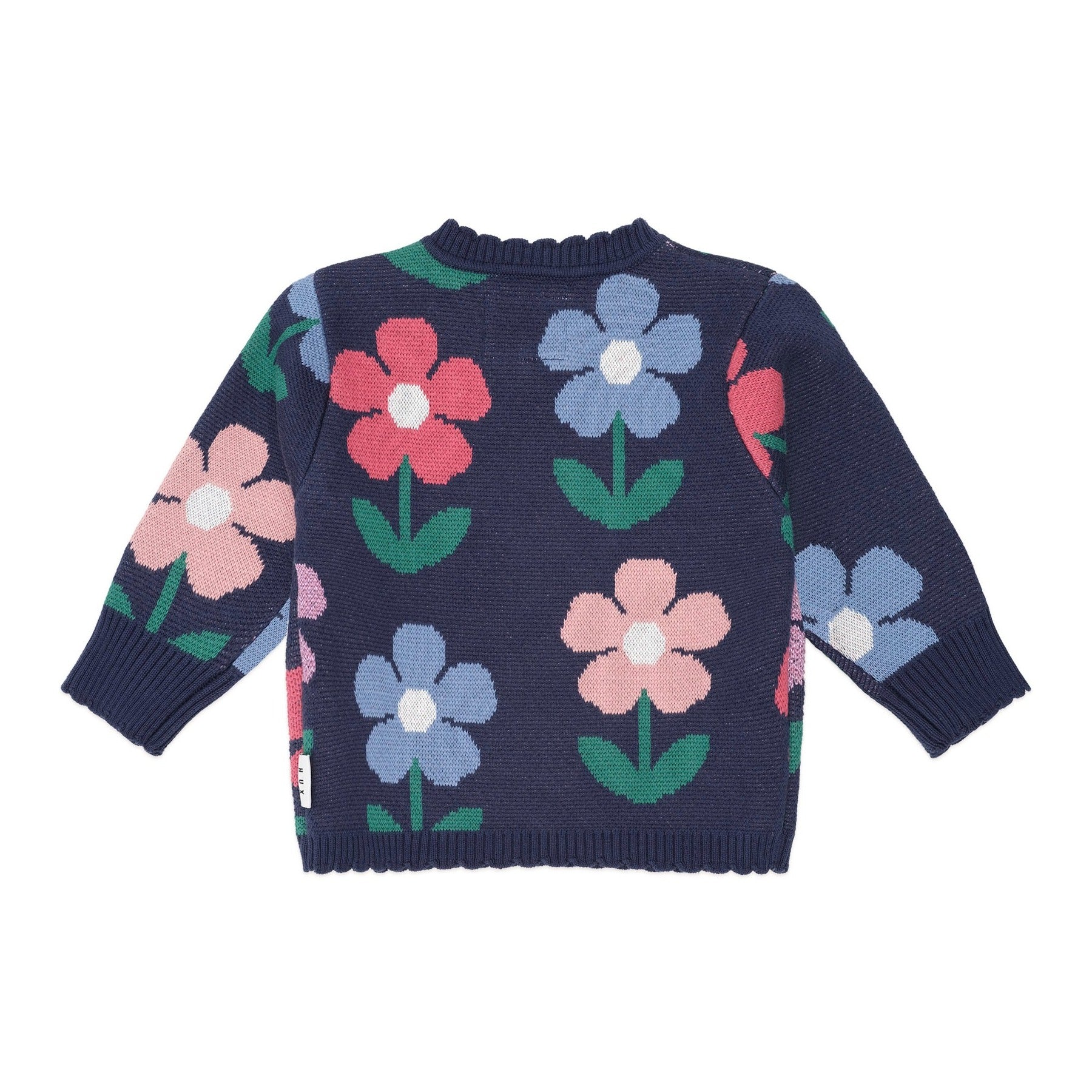 Flower Field Knit Pullover