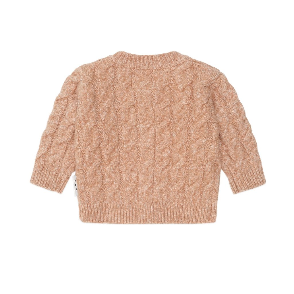 My First Hux Newborn Knit Cardi