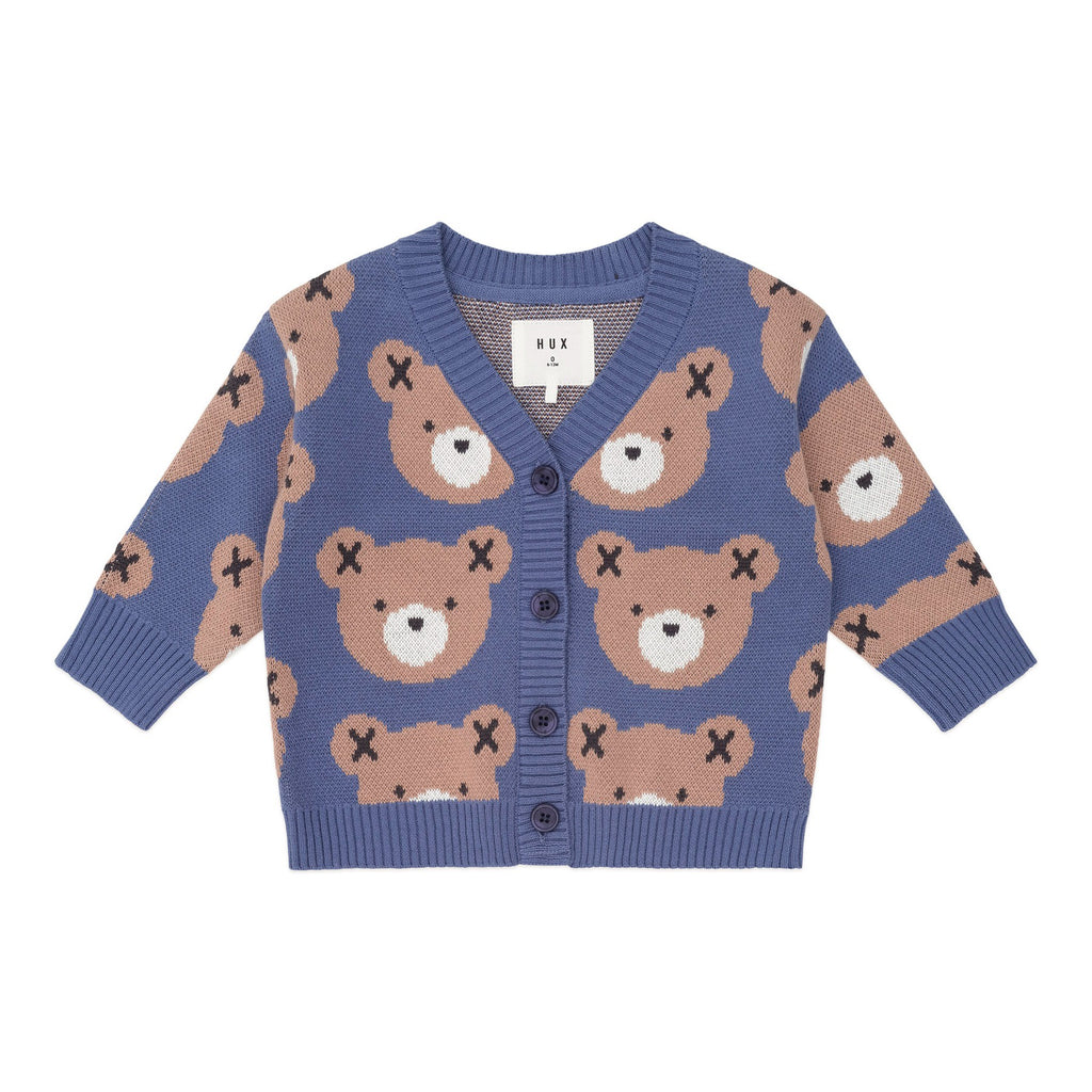 Classic Hux Cardi - Vintage Blue