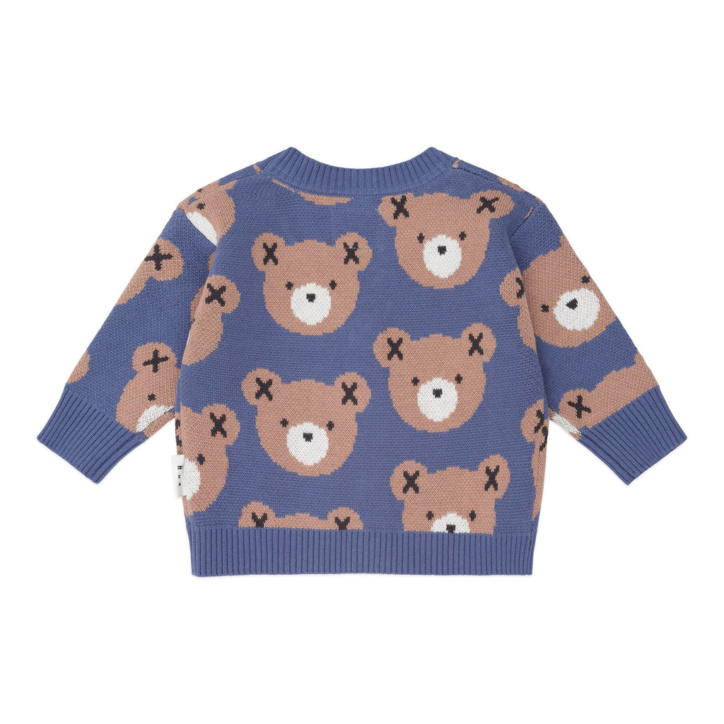 Classic Hux Cardi - Vintage Blue