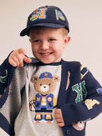 Varsity Letter Hux Cardi