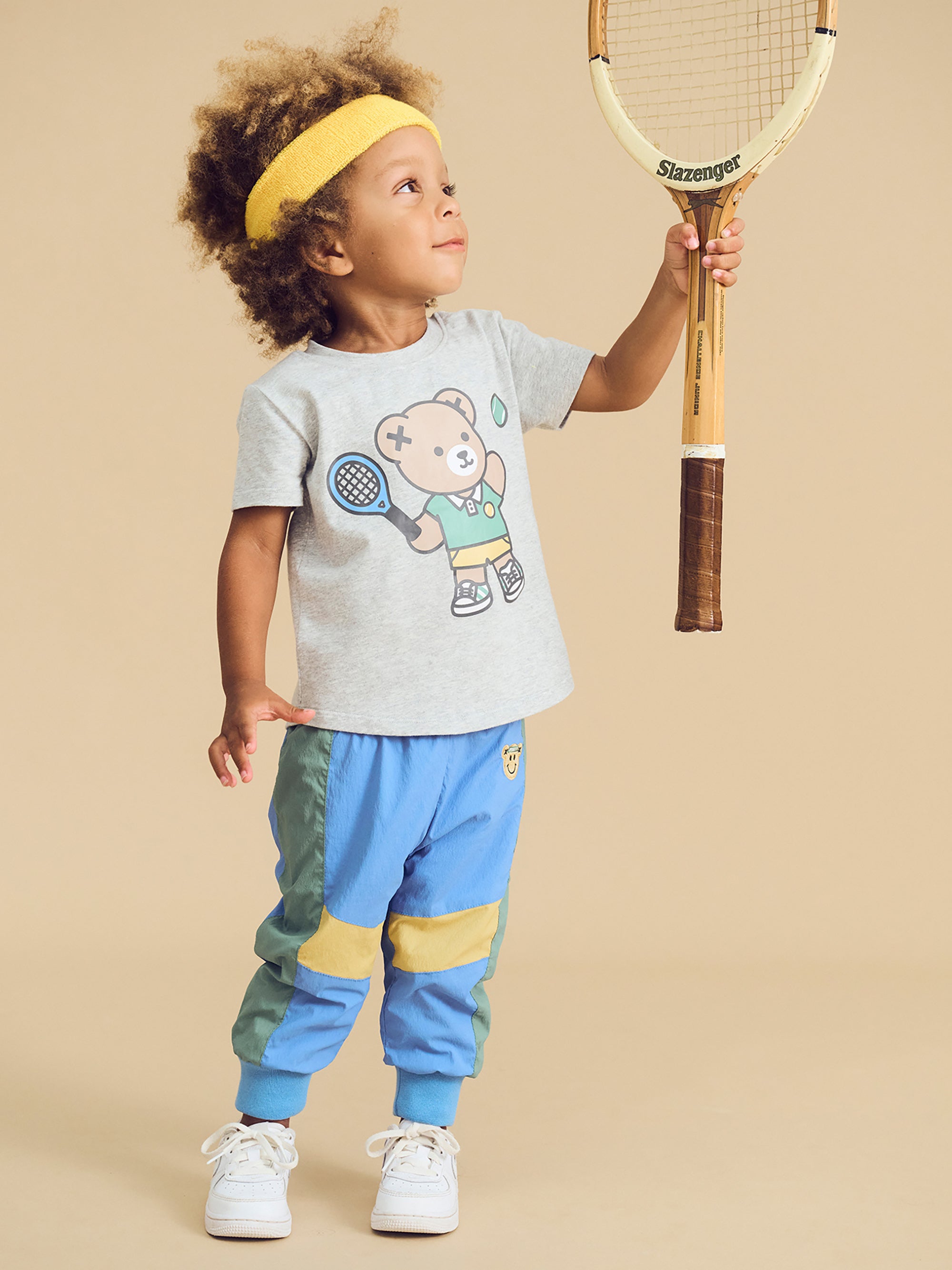 Huxbaby Tennis Bear Retro Pant - Multi