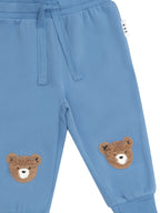 Furry Hux Trackies - Bright Blue
