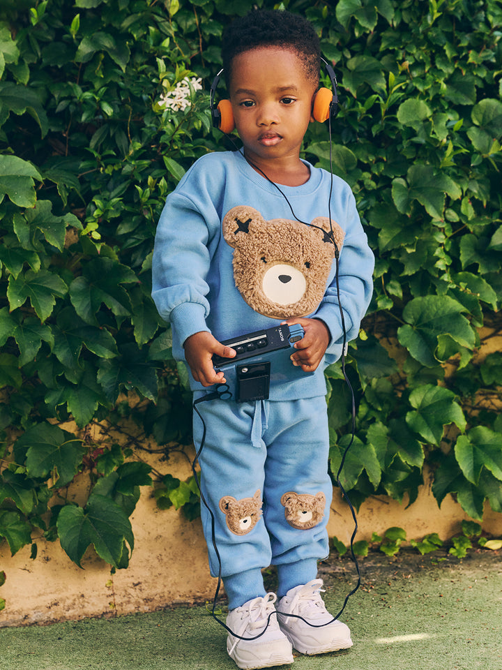 Huxbaby Furry Hux Trackies - Bright Blue