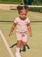 Rib Short - Candy Stripe