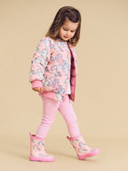 Rib Legging - Lilac Mist