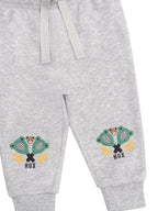 Tennis Hux Trackies - Grey Marle
