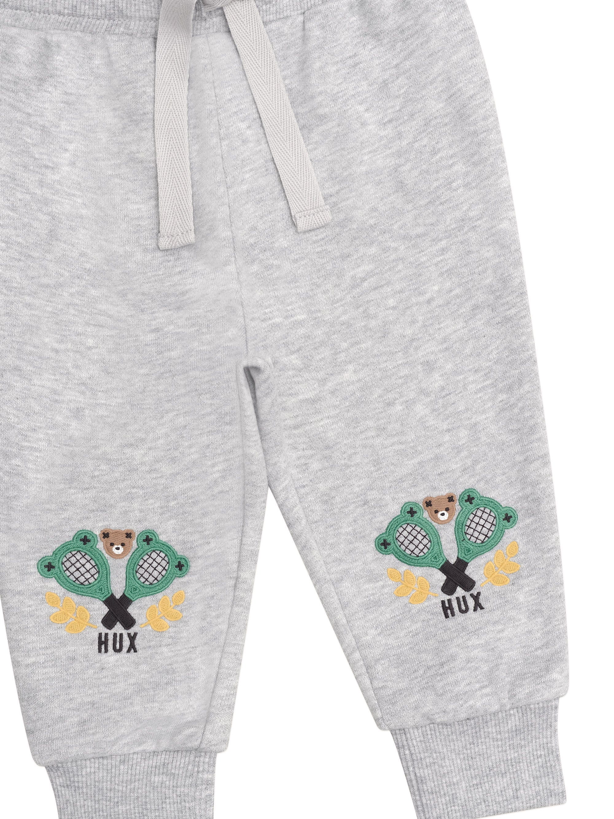 Huxbaby Tennis Hux Trackies - Grey Marle