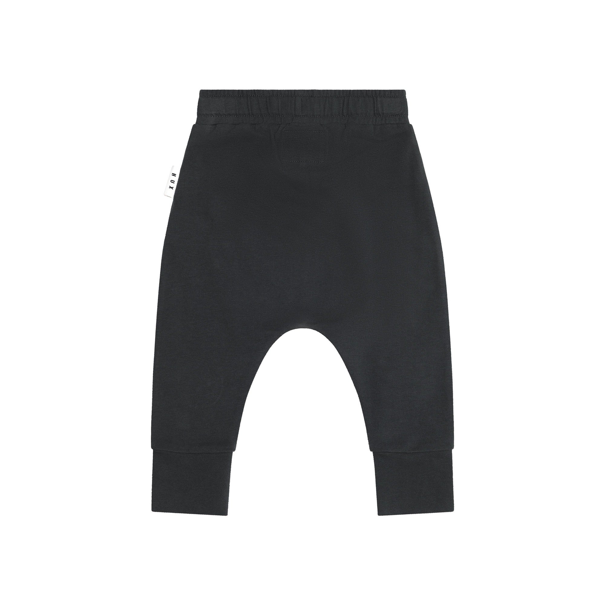 Huxbaby Furry Hux Drop Crotch Pant - Soft Black