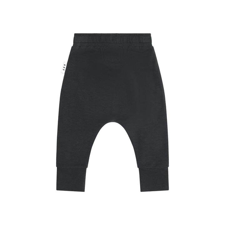 Huxbaby Furry Hux Drop Crotch Pant - Soft Black