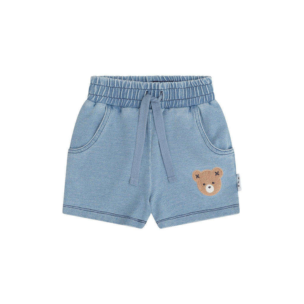 Huxbear Knit Denim Short - Denim