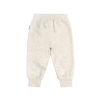 Furry Hux Trackies - Oat Marle