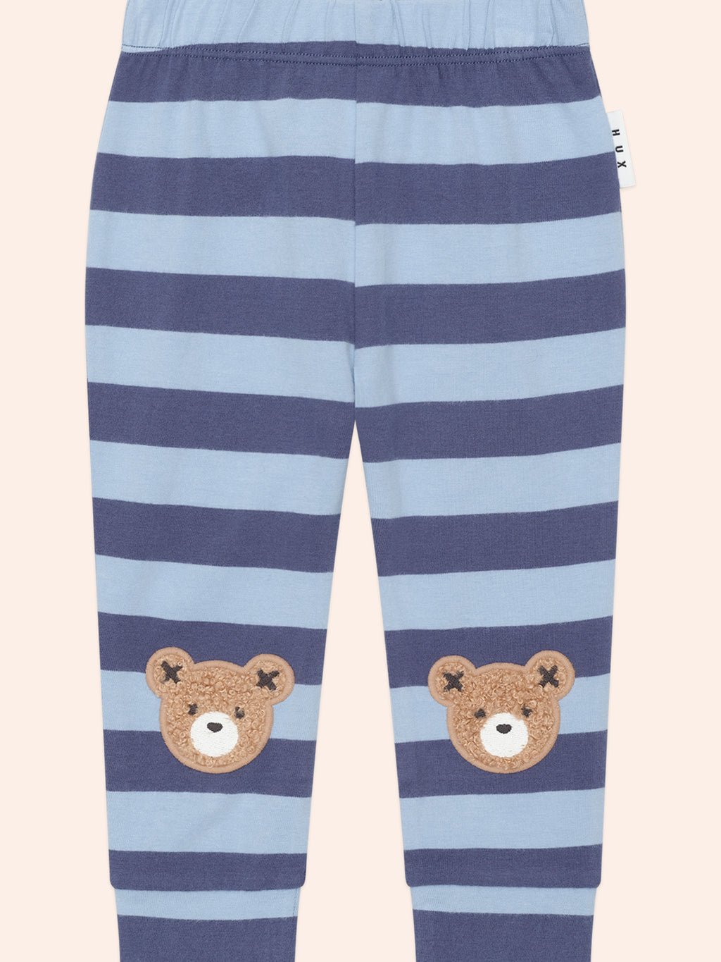 Huxbaby Furry Hux Bear Blue Stripe Legging