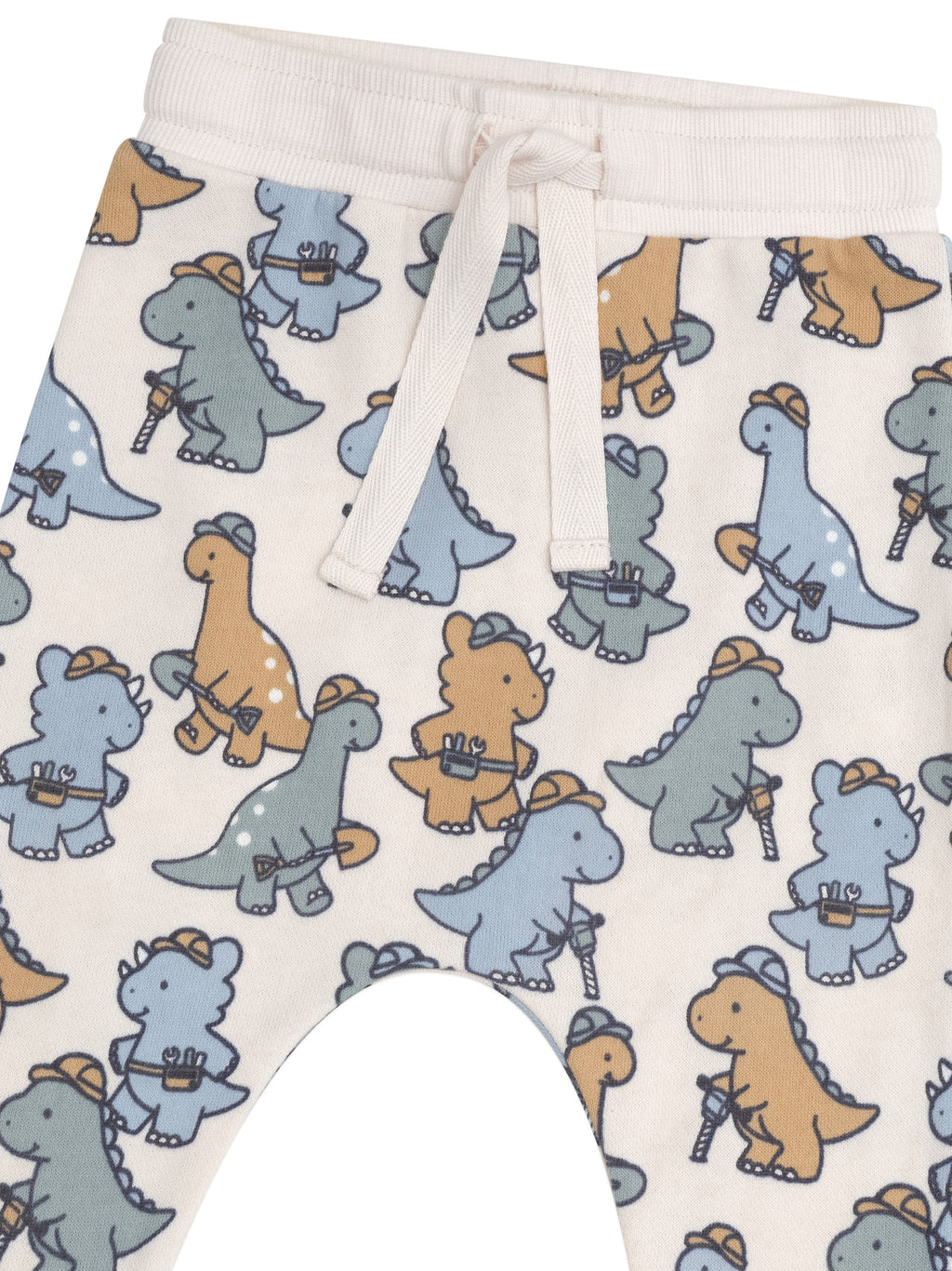 Huxbaby Construction Dinos Drop Crotch Pant - Multi