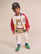 Colour Block Splice Trackpant