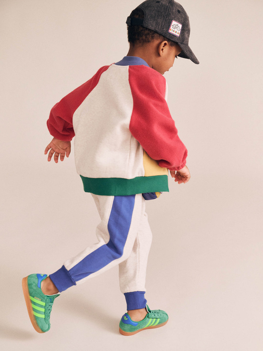 Colour Block Splice Trackpant