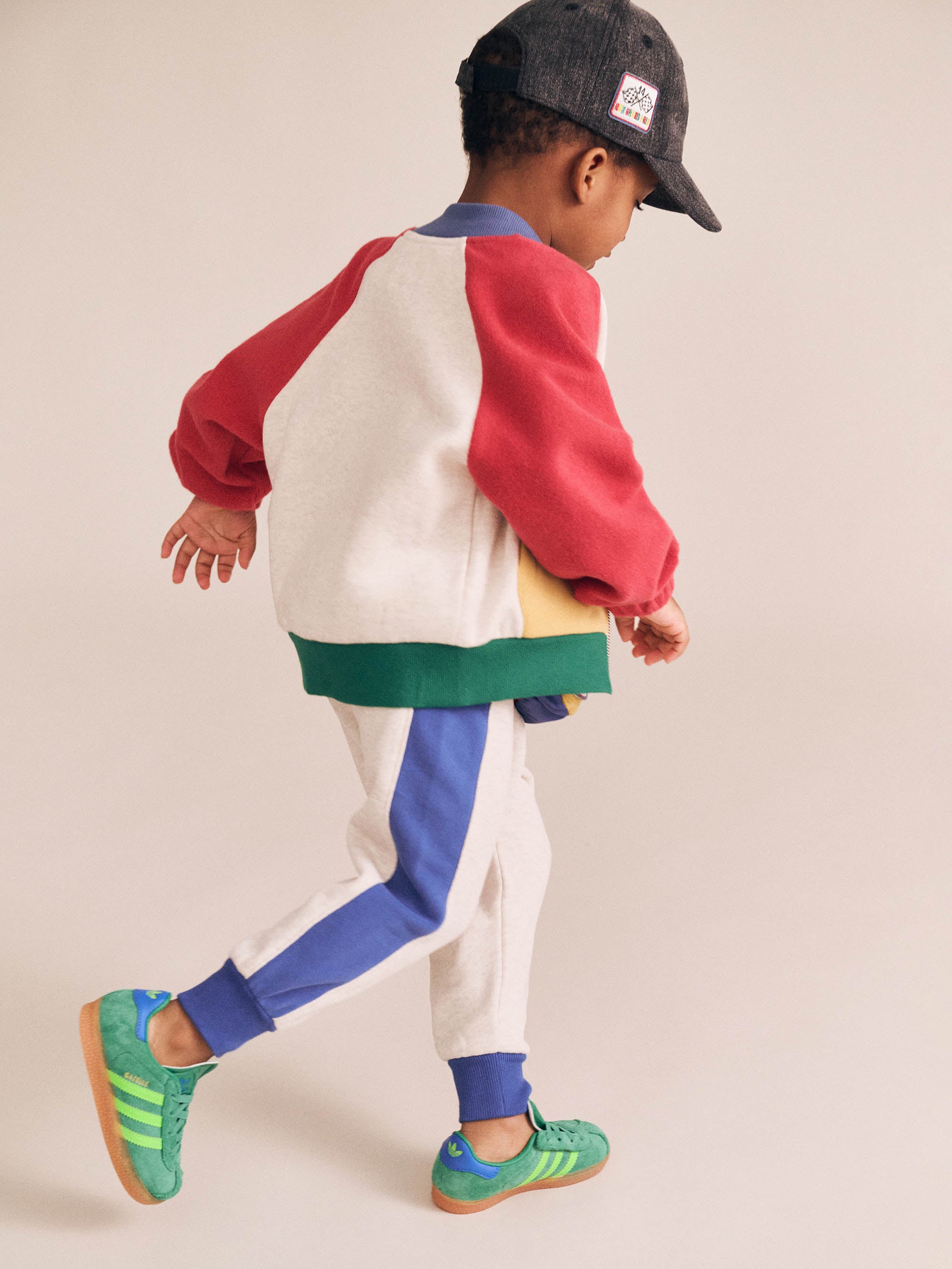 Colour Block Splice Trackpant