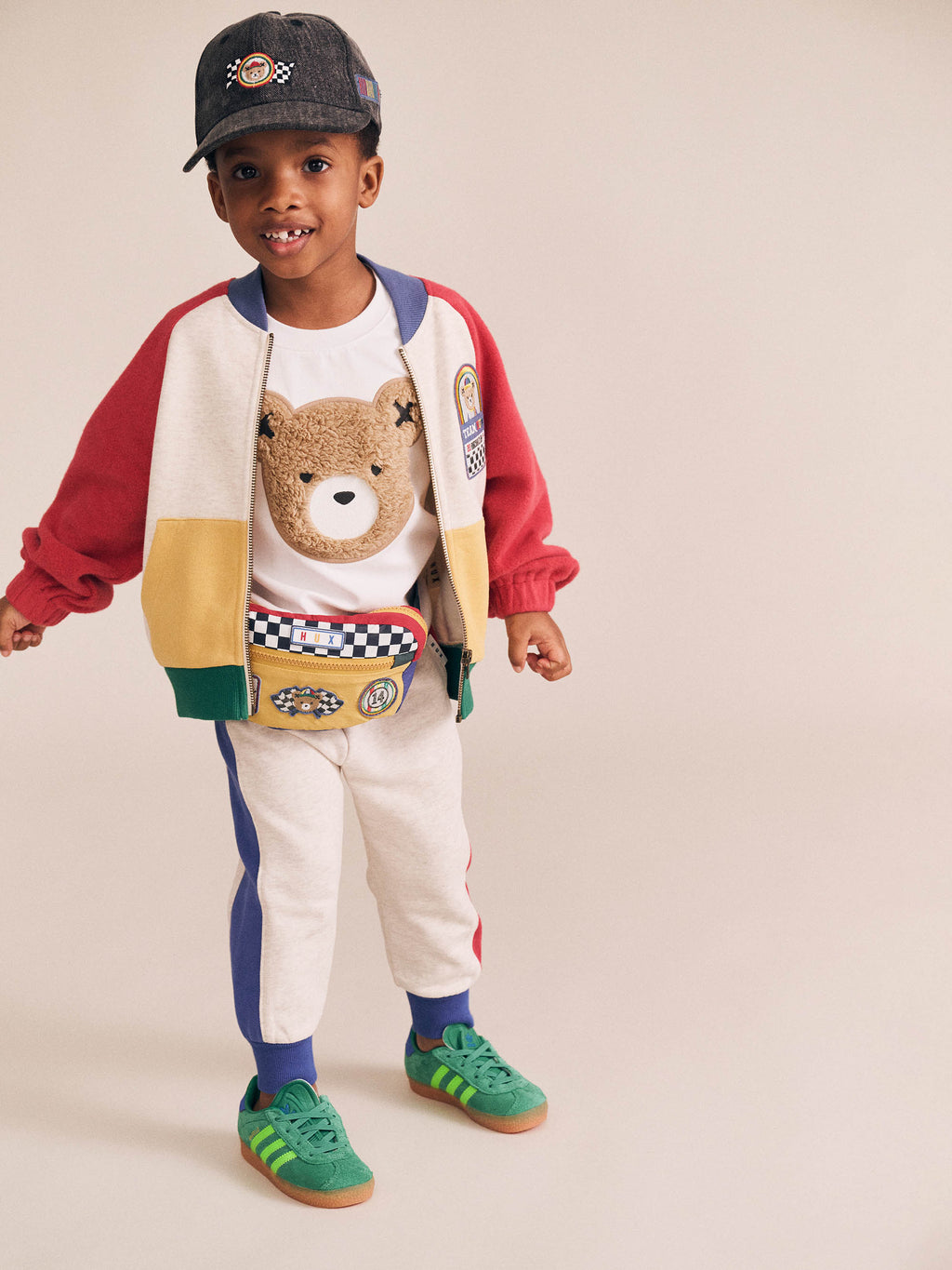Colour Block Splice Trackpant