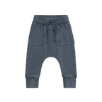 Drop Crotch Pant - Washed Navy