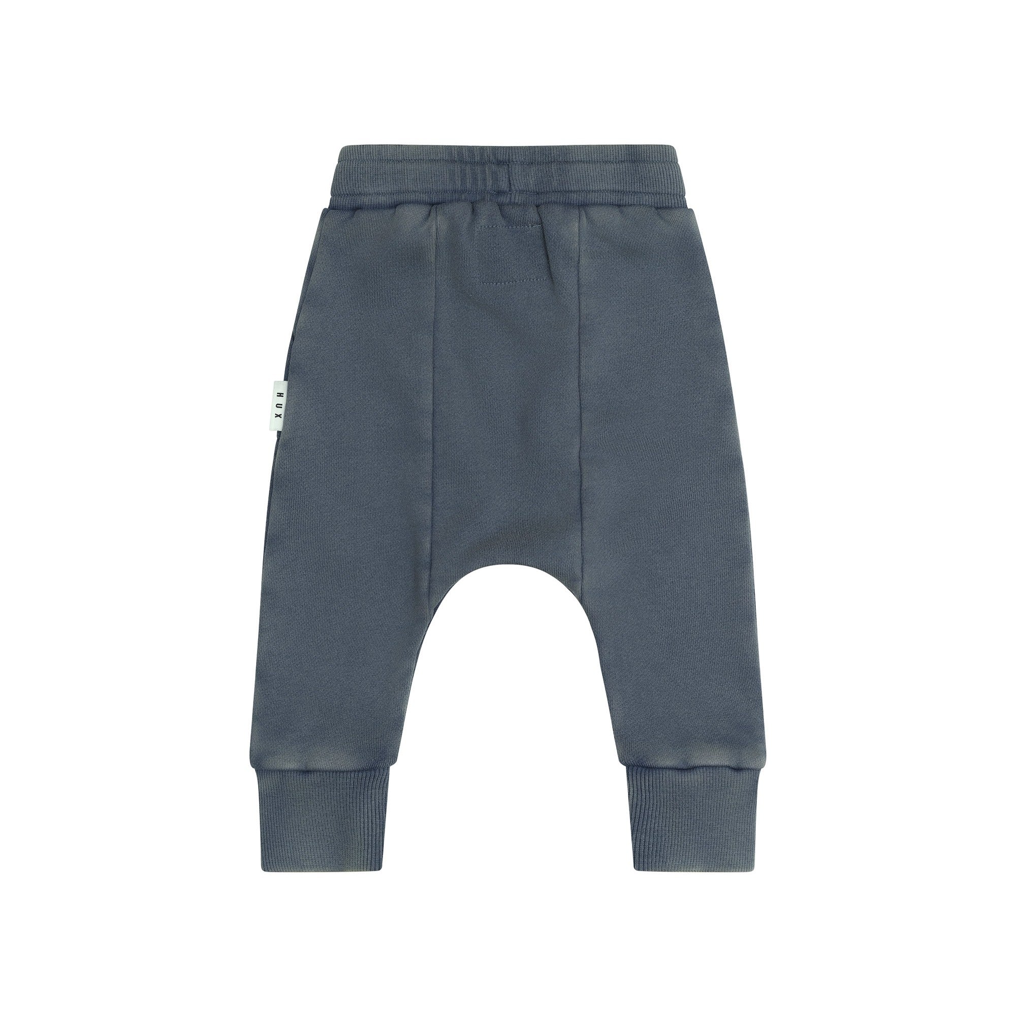 Huxbaby Drop Crotch Pant - Washed Navy