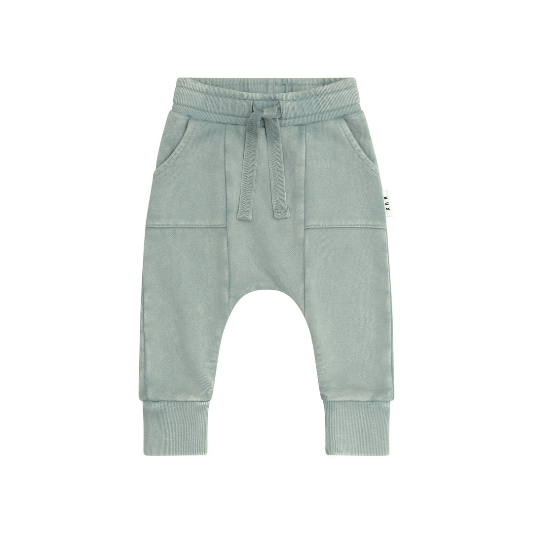 Huxbaby Drop Crotch Pant - Washed Jalapeno