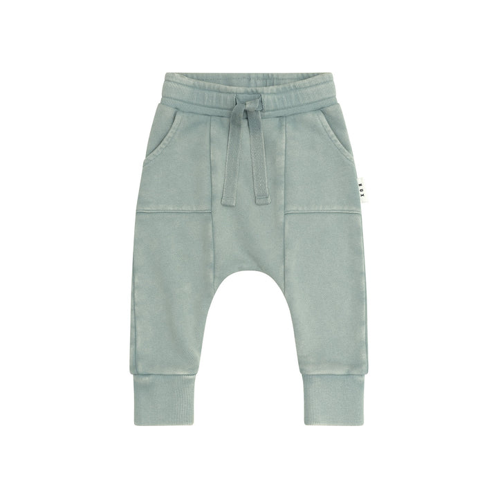 Huxbaby Drop Crotch Pant - Washed Jalapeno