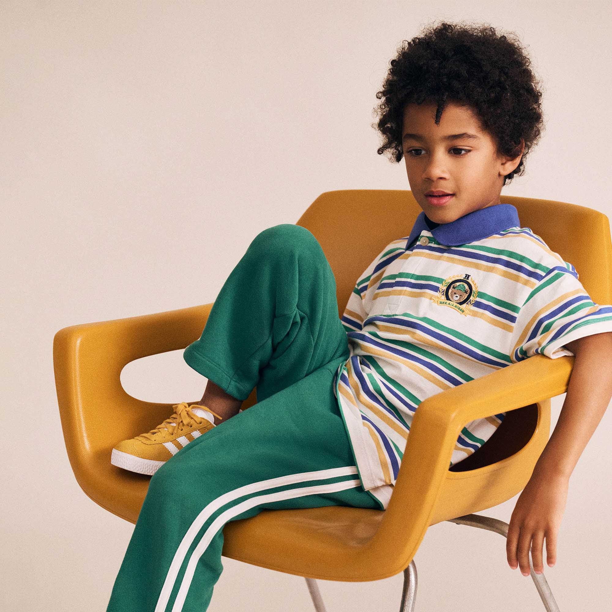 Green Racer Stripe Trackpant